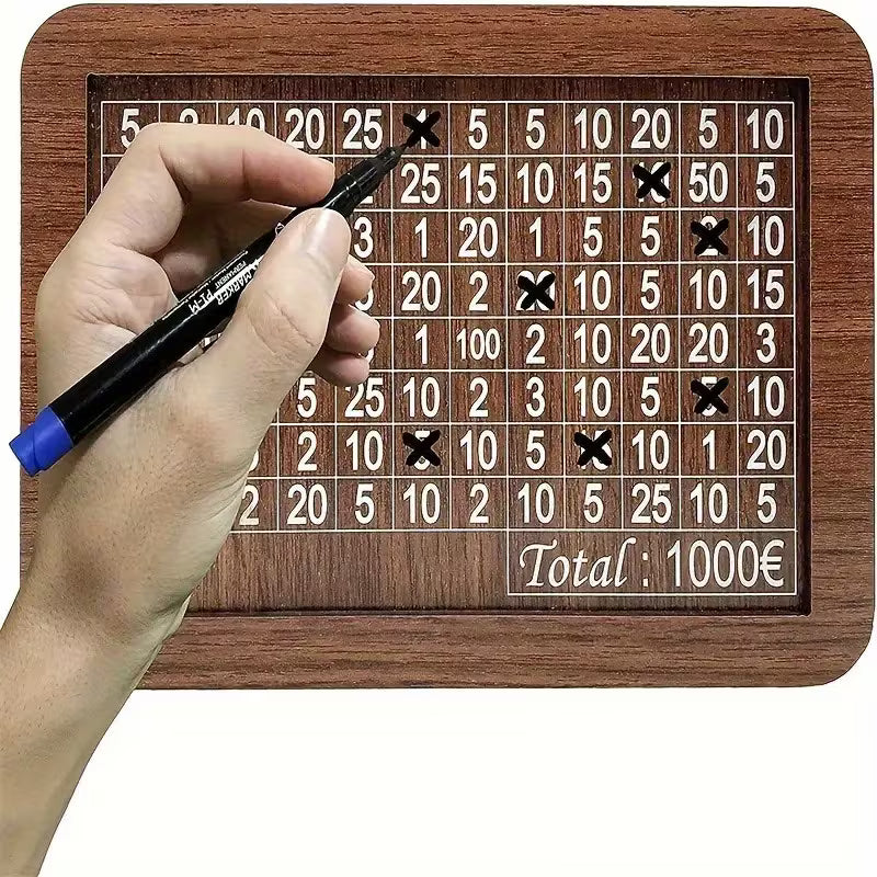 Rankų darbo medinė taupyklė – puiki namų interjero detalė