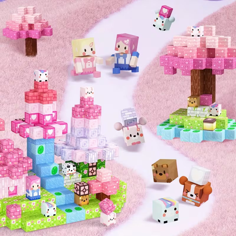 lavinantys magnetiniai blokai sakurų pasaulis