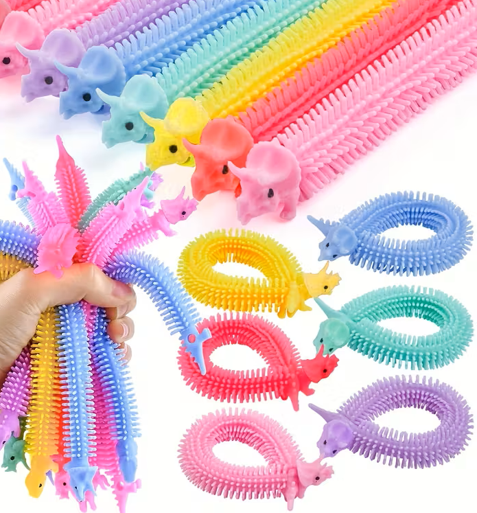 Lankstus sensorinis žaislas vaikams su spygliukais