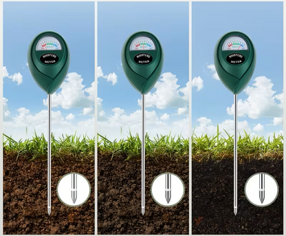 Dirvožemio drėgmės ir pH matuoklis – sodininko įrankis