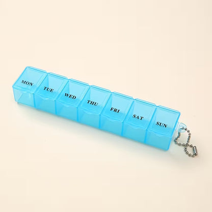 Vaistų dėžutės organizatorius 7 dienoms