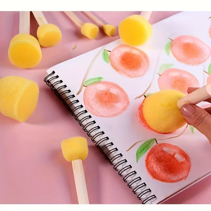 Kempinėlių rinkinys piešimui ir tapybai – 13 vnt. kūrybinių formų