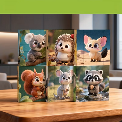 magnetinė dėlionė vaikams