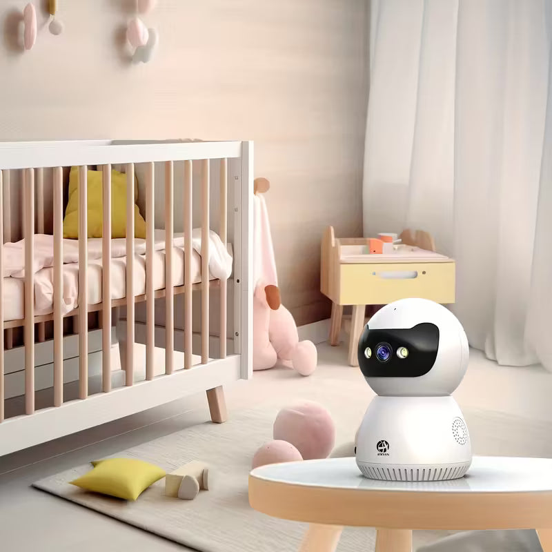JOOAN vidaus Wi-Fi kamera kūdikių ir augintinių stebėjimui su 1080p raiška ir naktiniu matymu