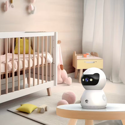 JOOAN vidaus Wi-Fi kamera kūdikių ir augintinių stebėjimui su 1080p raiška ir naktiniu matymu