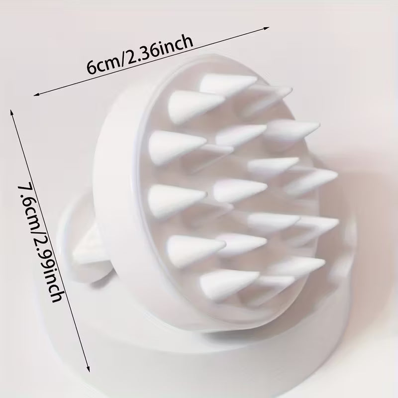 ergonomiškas galvos odos masažuoklis – švelnus masažas kasdieniam naudojimui