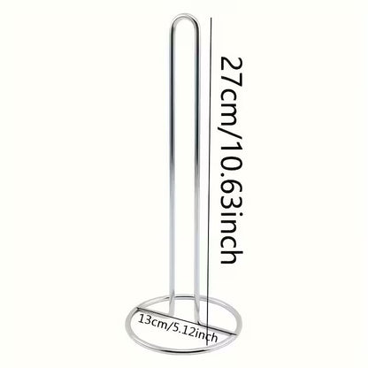 Popierinių rankšluosčių laikiklis nerūdijančio plieno juodos spalvos  virtuvei ar voniai