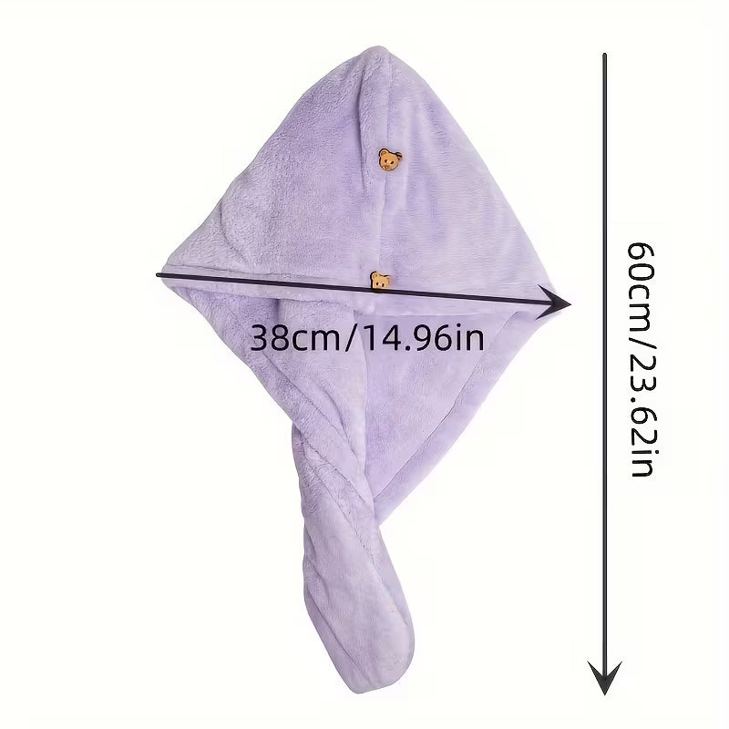 Džiovinimo rankšluostis visų tipų plaukams – greitai išdžiūsta