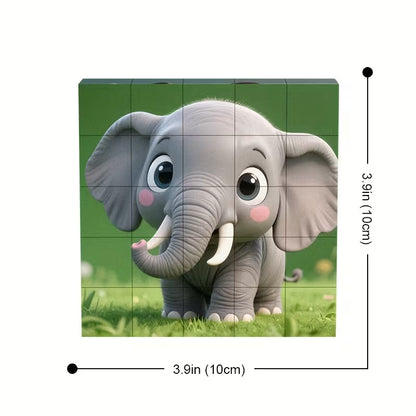 įdomi ir lavinanti vaikiška dėlionė