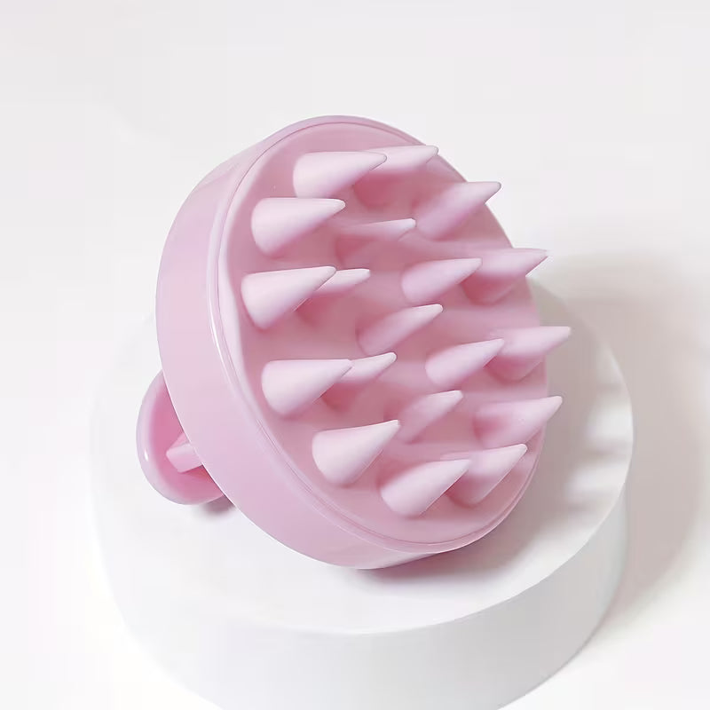 silikoninis galvos odos masažuoklis – galvos masažas sveikiems ir stipriems plaukams