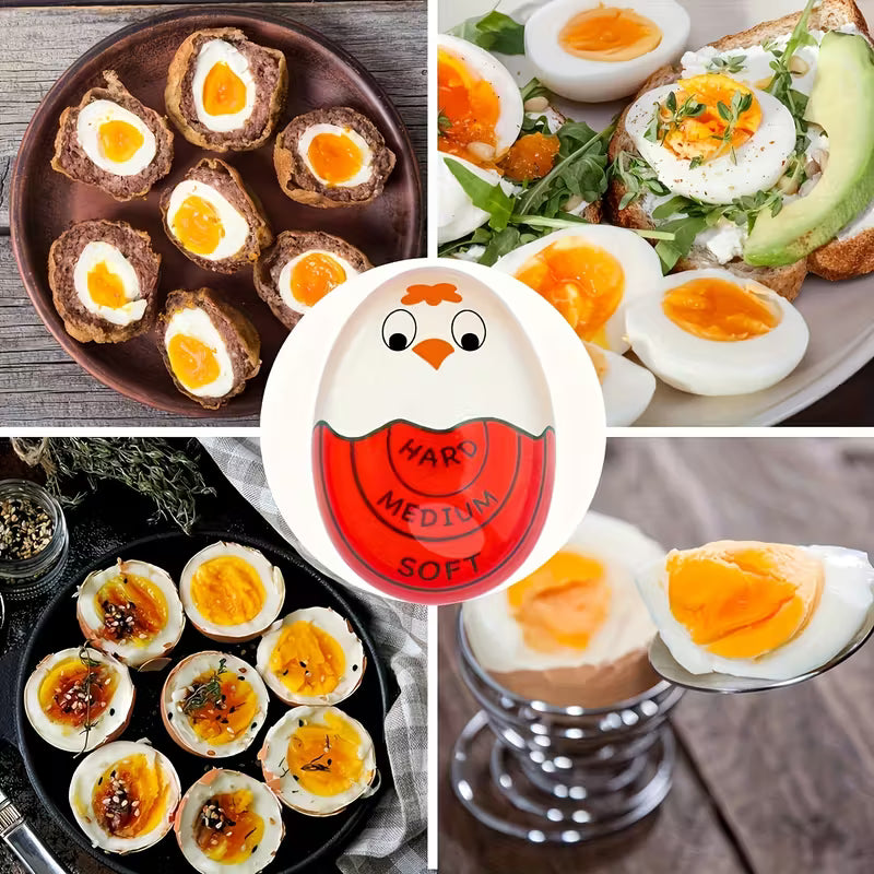 Temperatūrai jautrus kiaušinių virimo laikmatis