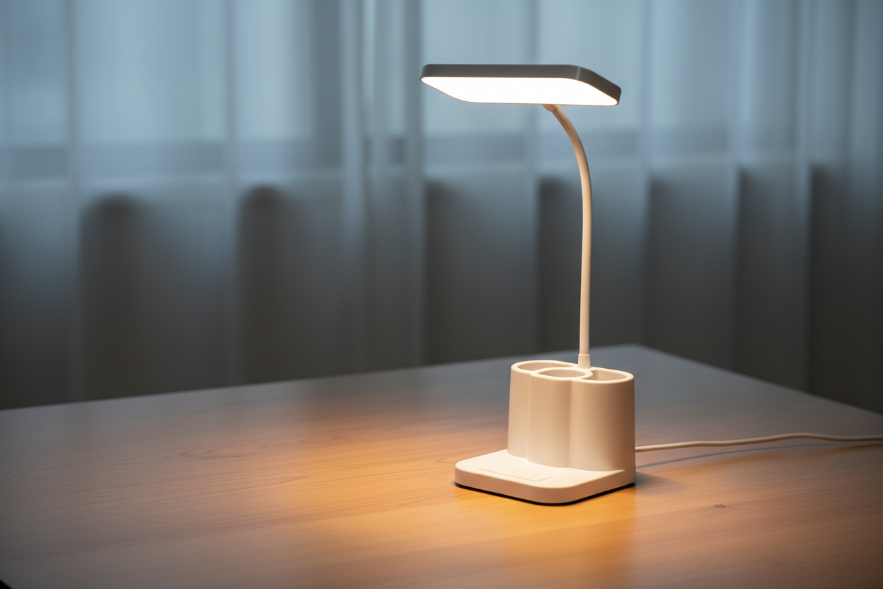 Įkraunama LED stalinė lempa su USB ir liečiamu valdymu 26,5 cm