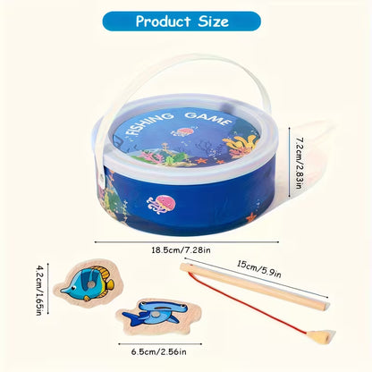 Magnetinė žvejyba vaikams – žaidimų rinkinys koordinacijai ir motorikai lavinti