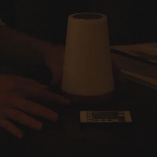 LED stalinė lempa su spalvų keitimo funkcija ir jautriu lietimu