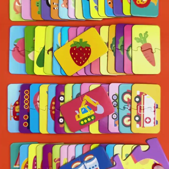 Vaikų dėlionė lavinanti motoriką ir loginį mąstymą