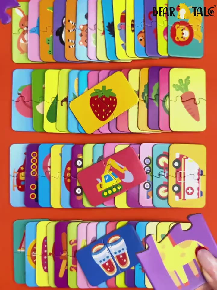 Vaikų dėlionė lavinanti motoriką ir loginį mąstymą